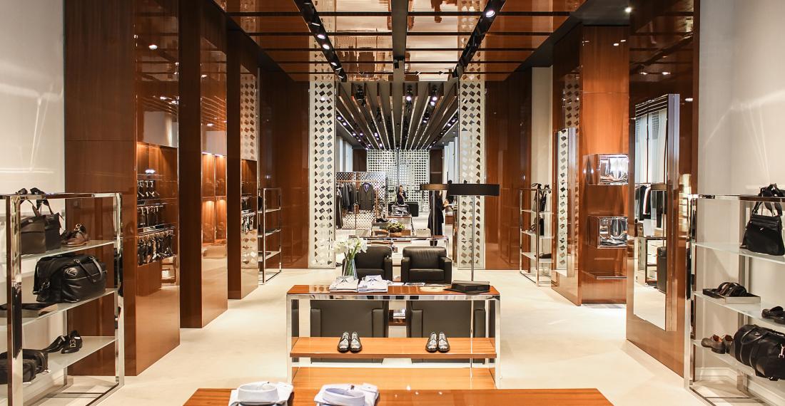 Global luxury brand showroom